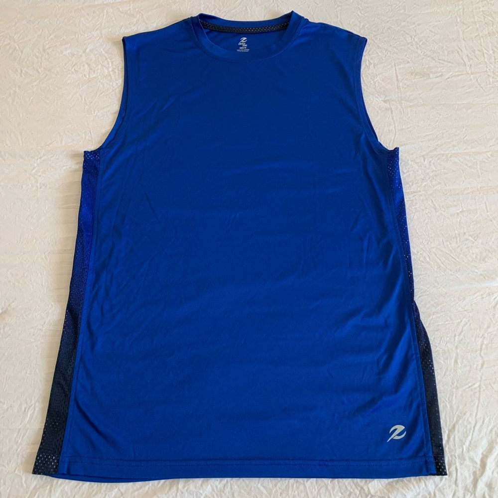 ENERGY ZONE Men’s Blue Athletic Tank Top